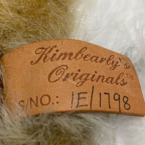 Kimbearly's Originals Angel Bear Plush Animal Artist Kimberly Hunt # 1E / 1798 - Picture 4 of 10